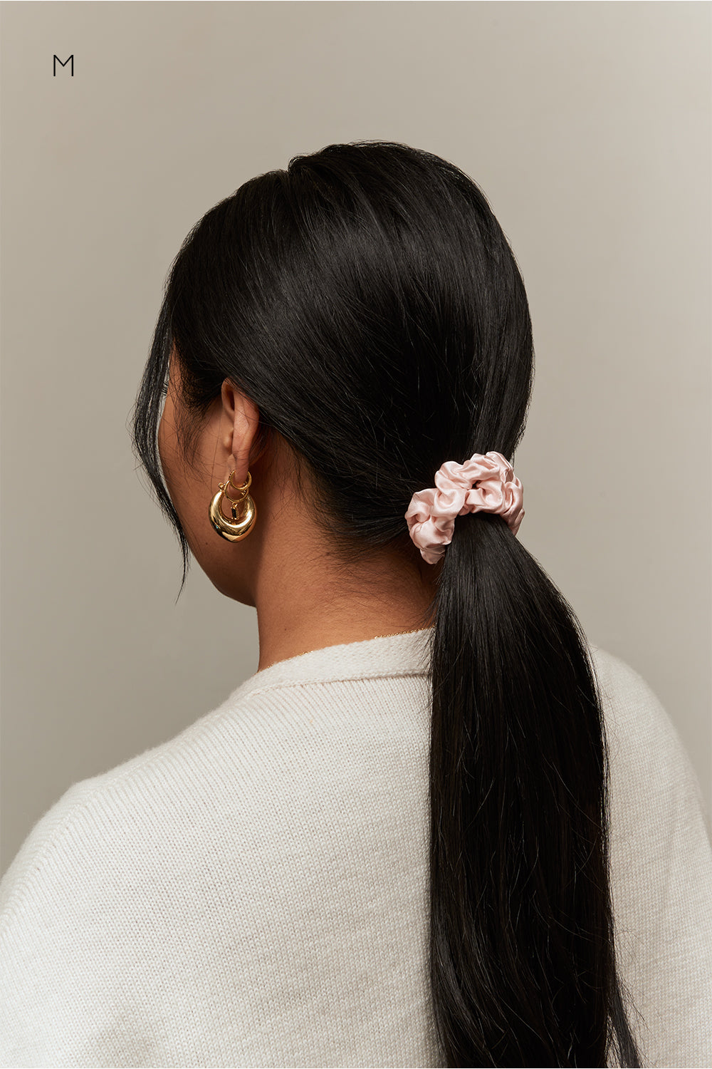 Silk Scrunchie - Daphne