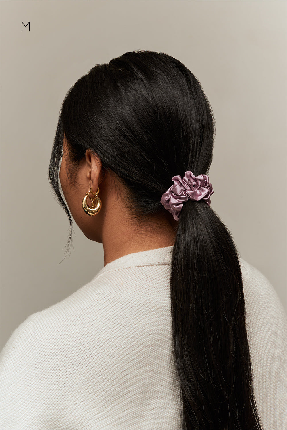 Silk Scrunchie - Wisteria